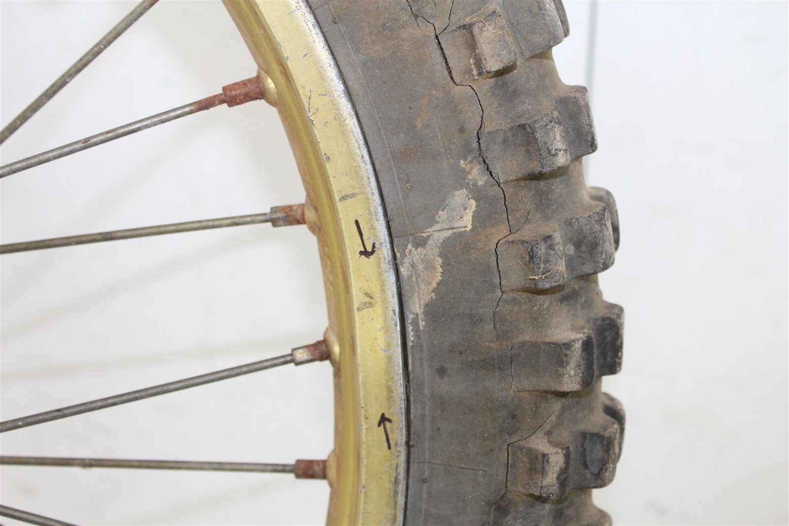 1988 Honda CR125R Front Wheel Rim Tire