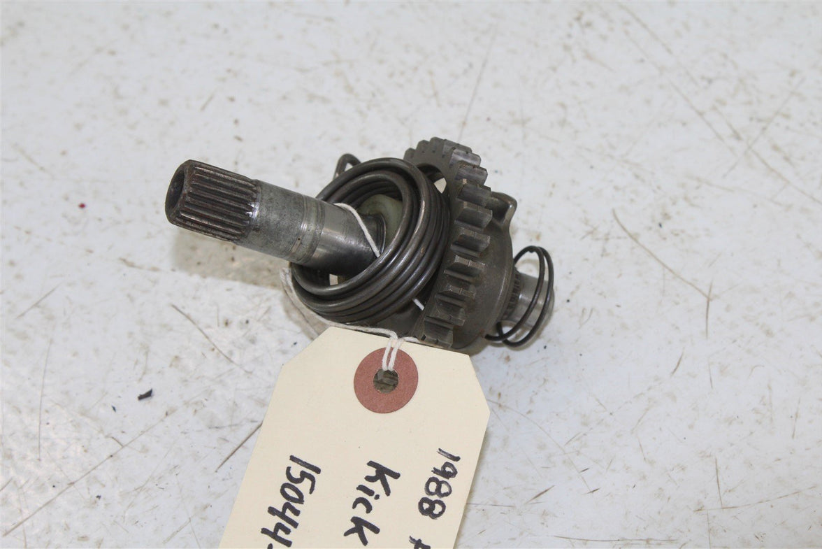 1988 Honda CR125R Kick Start Shaft Spring Kicker Gear