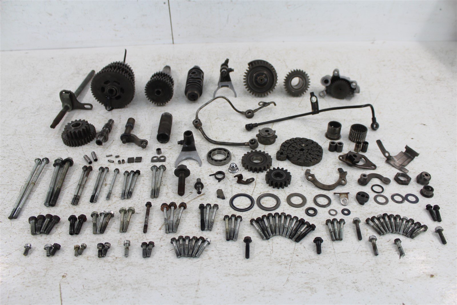 1986 Honda Fourtrax 350 Transmission Gears Shaft