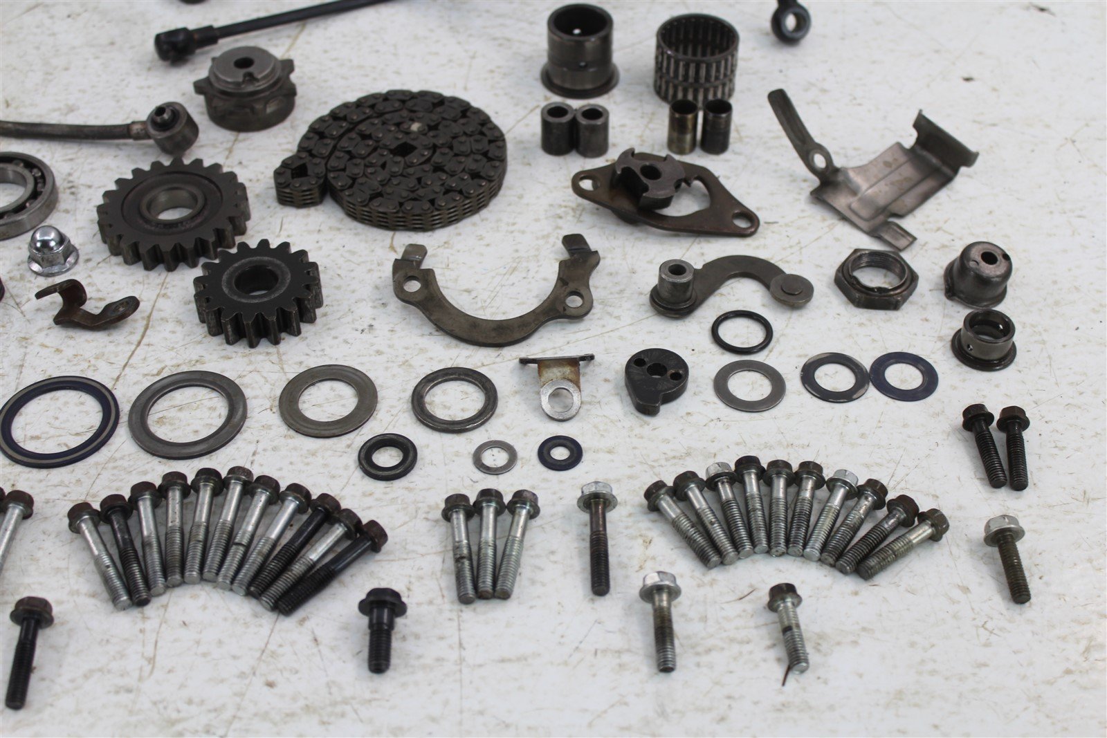 1986 Honda Fourtrax 350 Transmission Gears Shaft