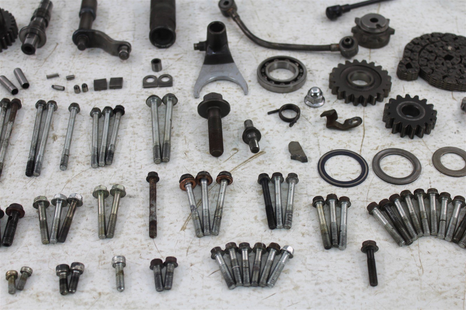 1986 Honda Fourtrax 350 Transmission Gears Shaft