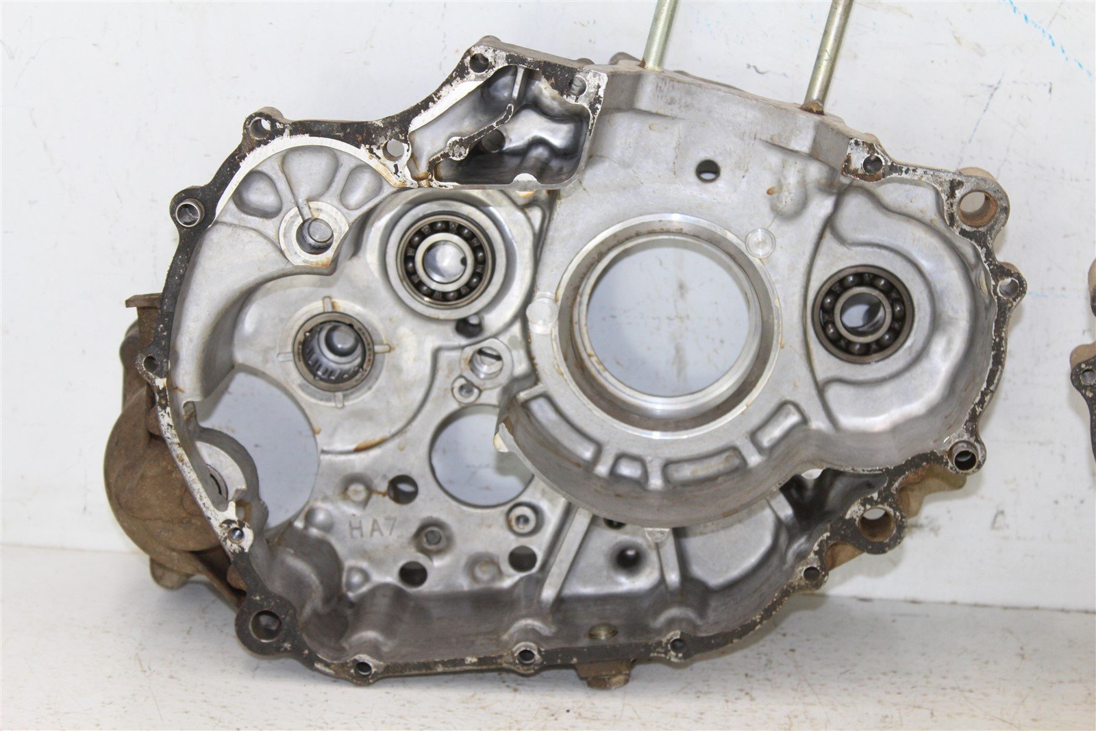 1986 Honda Fourtrax 350 Engine Cases Crankcase Left Right