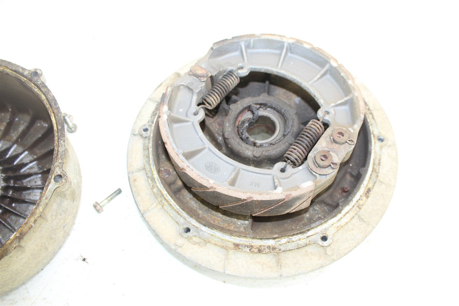 1986 Honda Fourtrax 350 Brake Drum Panel Hub Backing Plate