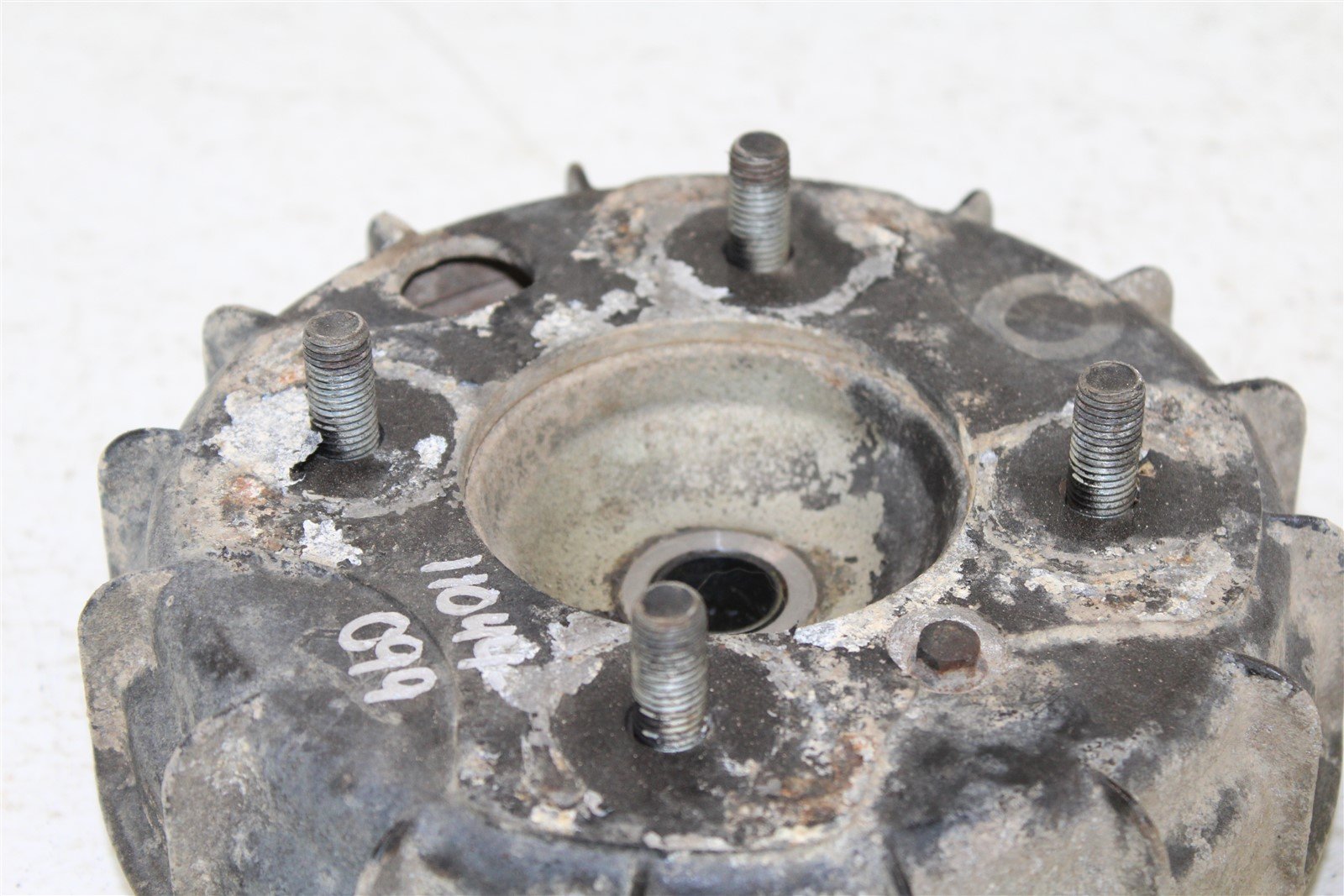 1986 Honda Fourtrax 350 Front Right Brake Drum Panel Hub Backing Plate