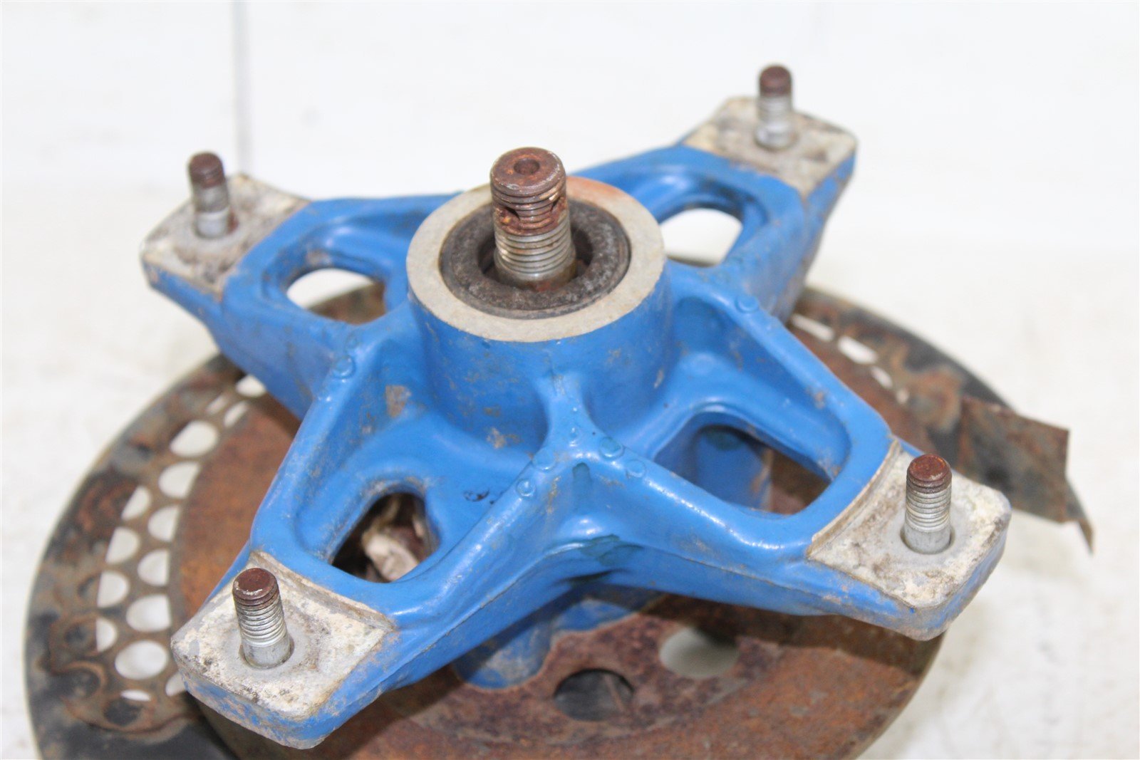 1988 Suzuki LT 230S Right Front Hub Brake Rotor Spindle