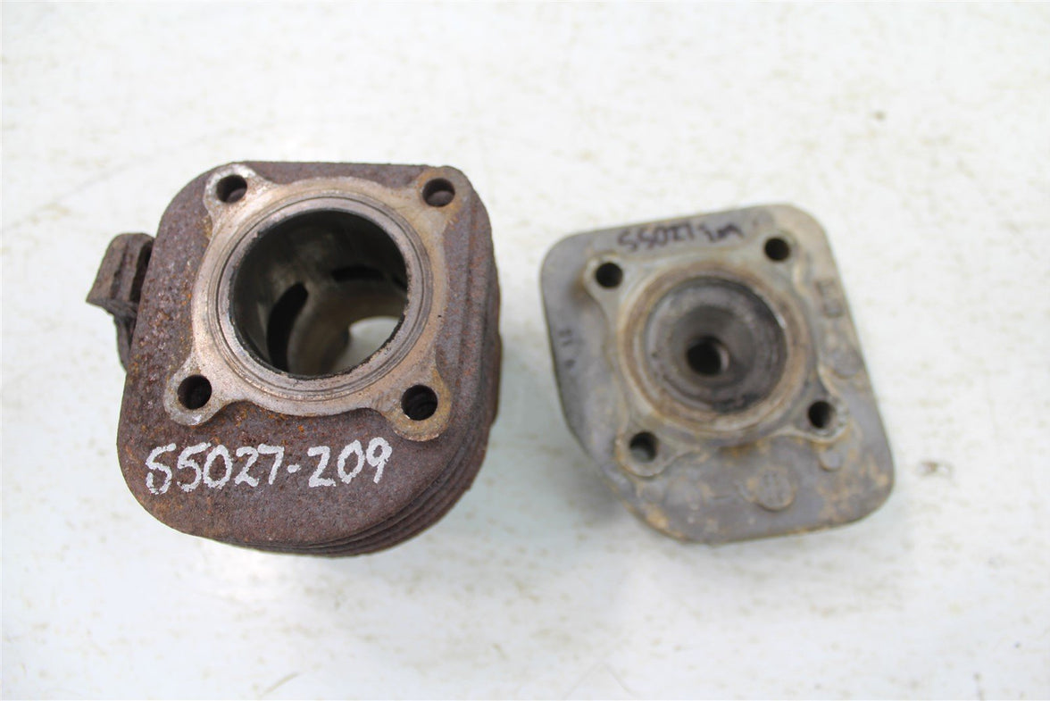 2005 Yamaha Zuma 50 Engine Cylinder Jug Cylinder Head