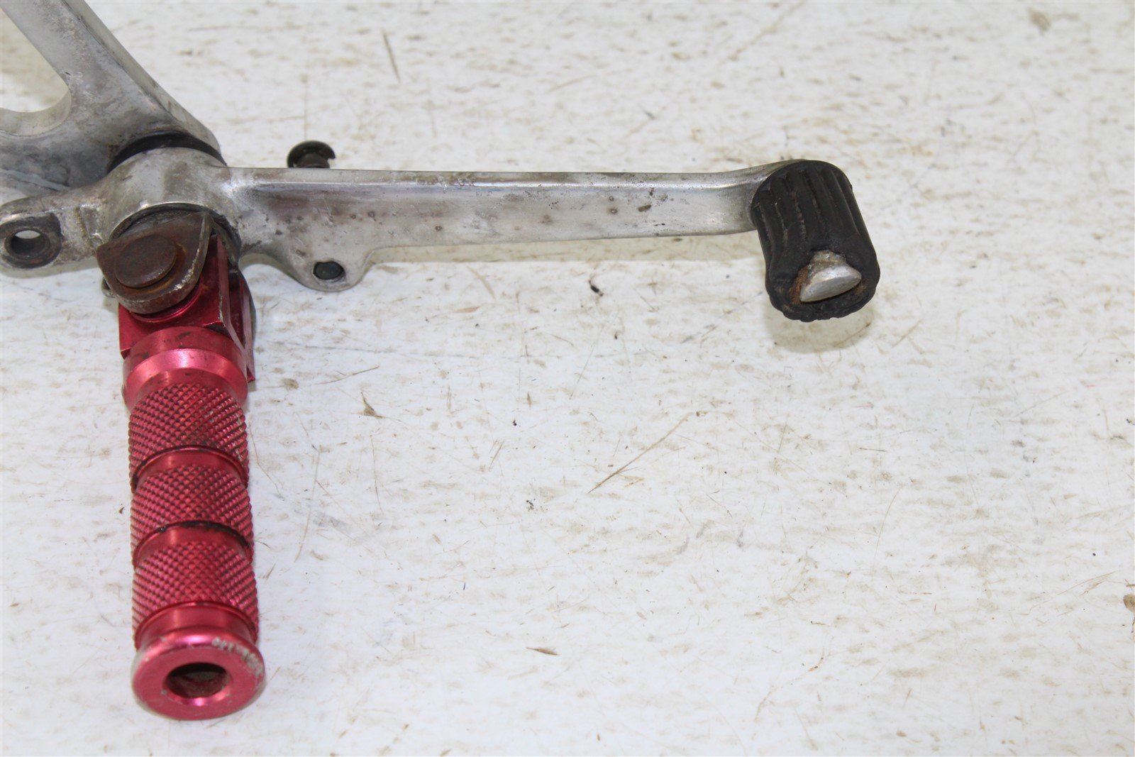 1995 Honda CBR900RR Right Foot Peg Hardware Springs Rests Brake Pedal