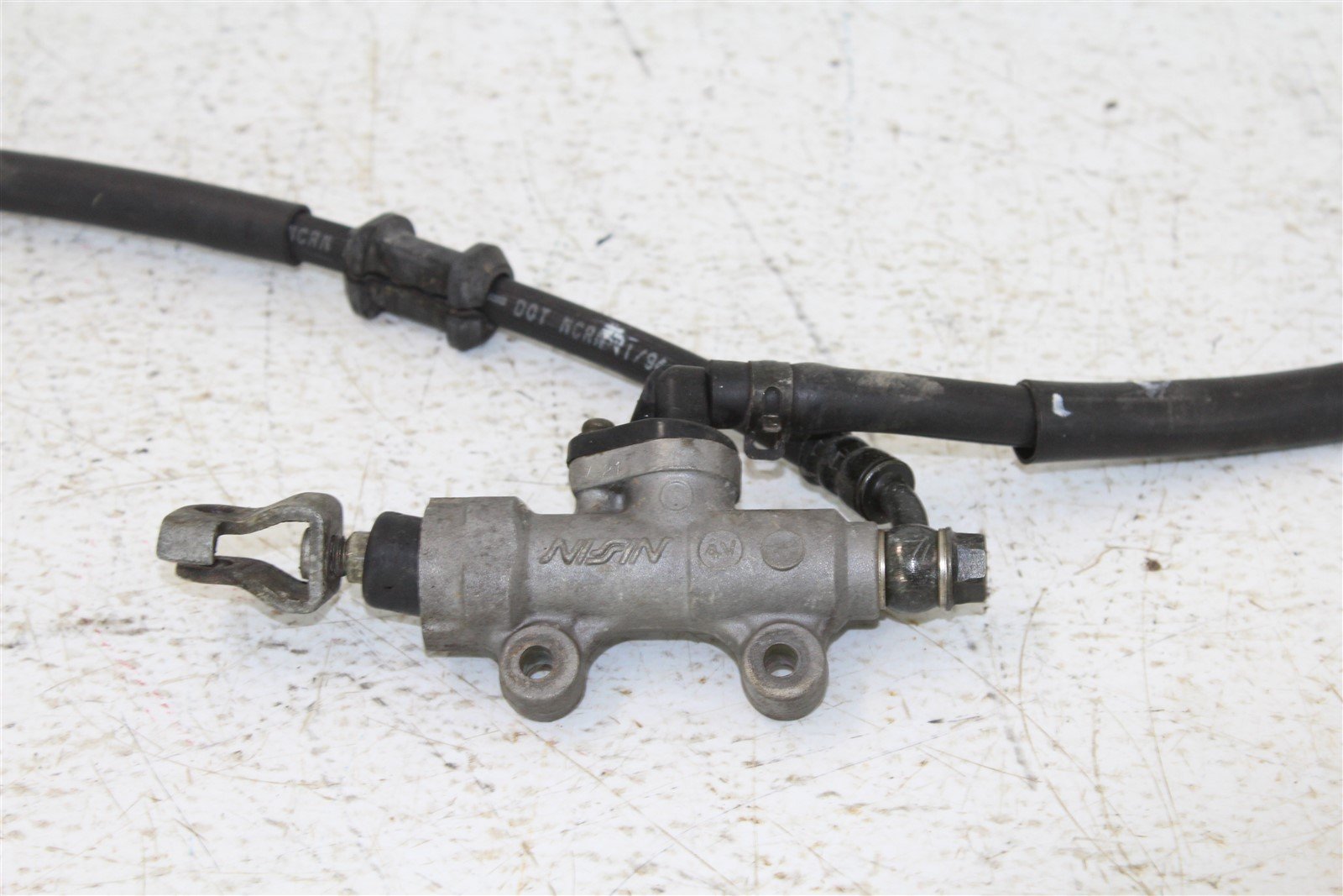 1995 Honda CBR900RR Brake Caliper Hose Master Cylinder Rear