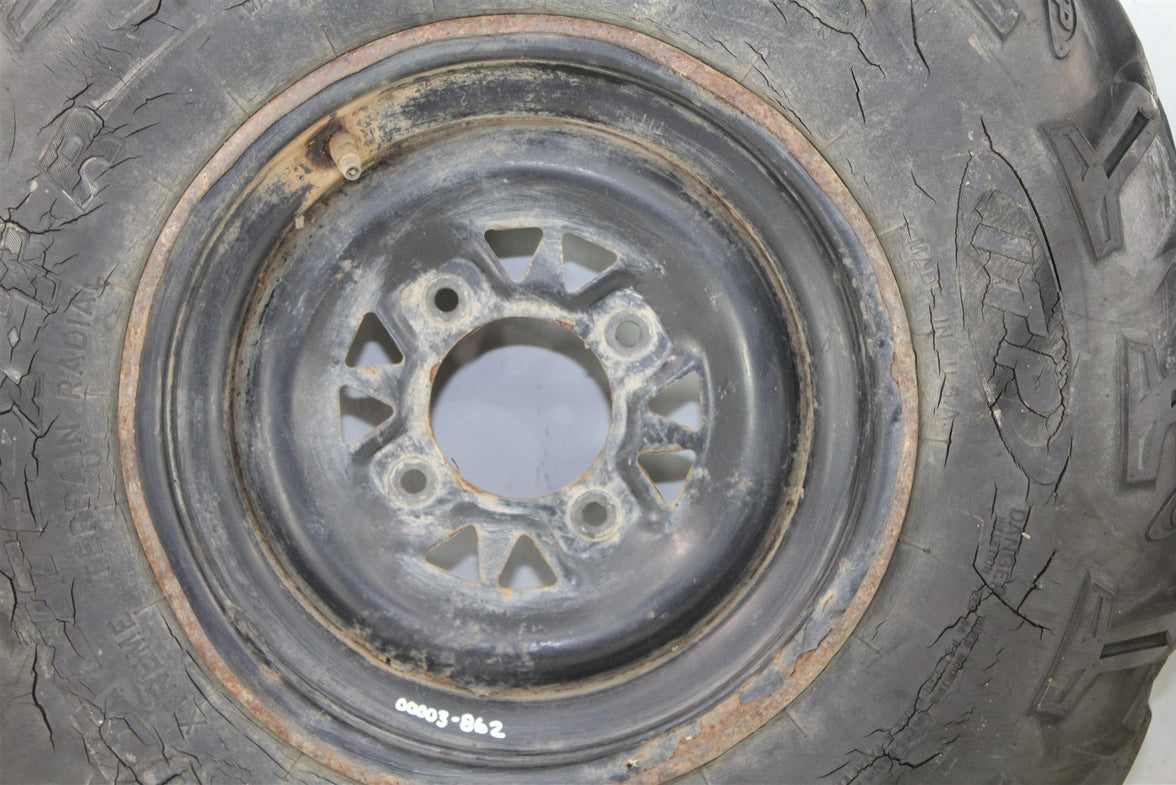 2001 Arctic Cat 400 4x4 Front Wheel Set Rims Tires