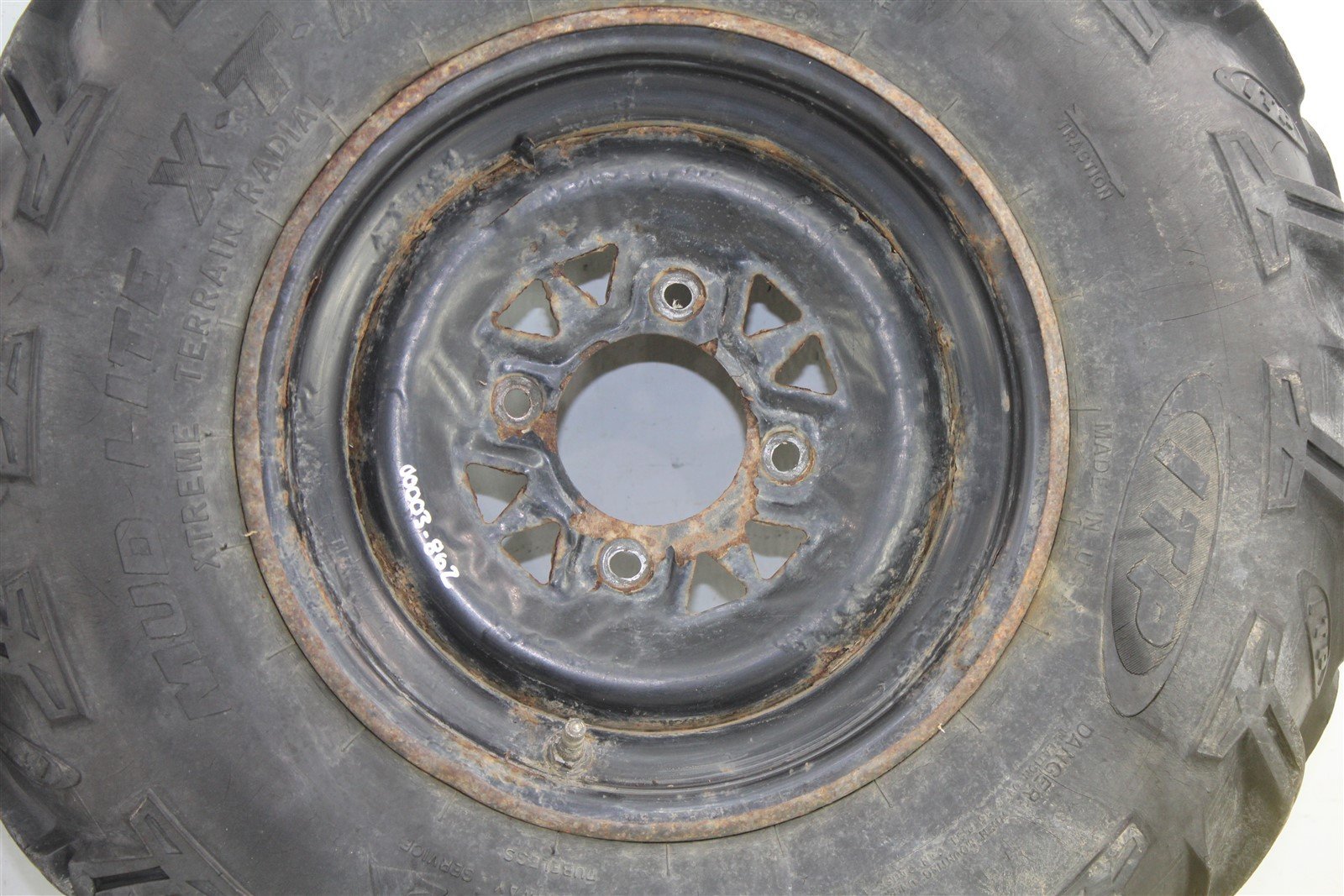 2001 Arctic Cat 400 4x4 Front Wheel Set Rims Tires