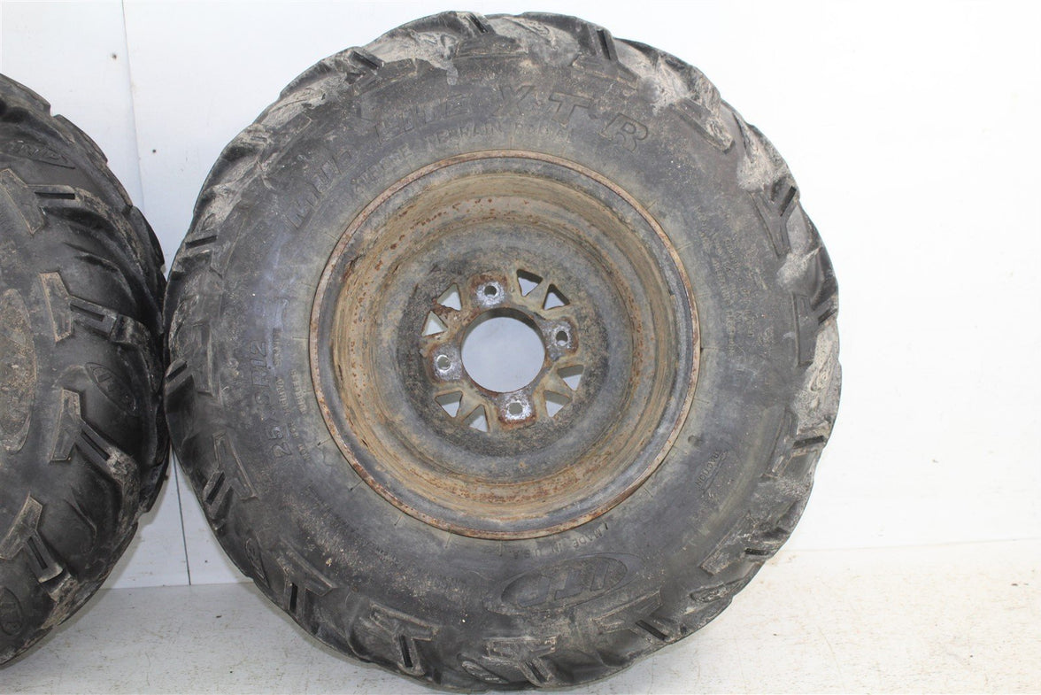 2001 Arctic Cat 400 4x4 Front Wheel Set Rims Tires