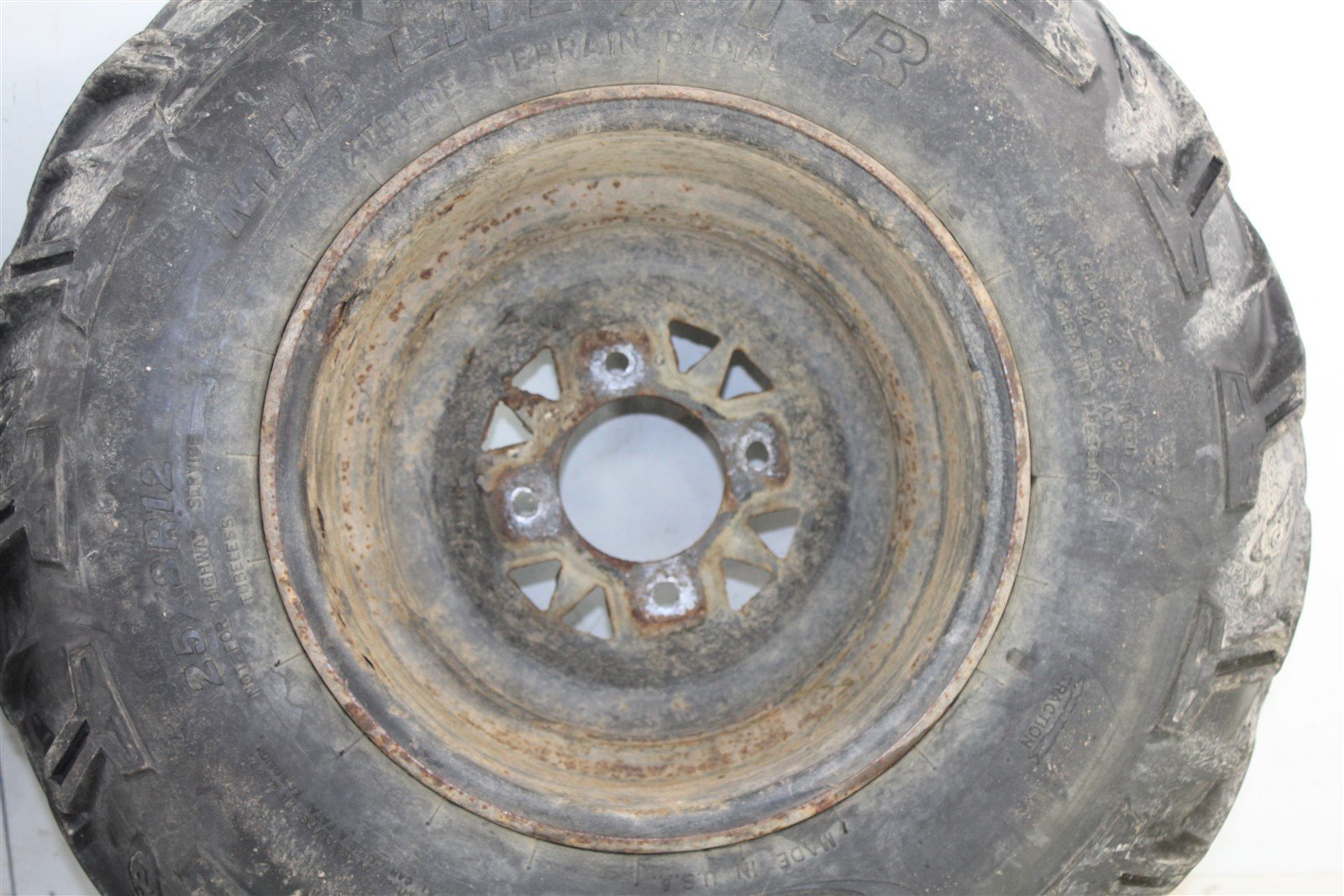 2001 Arctic Cat 400 4x4 Front Wheel Set Rims Tires