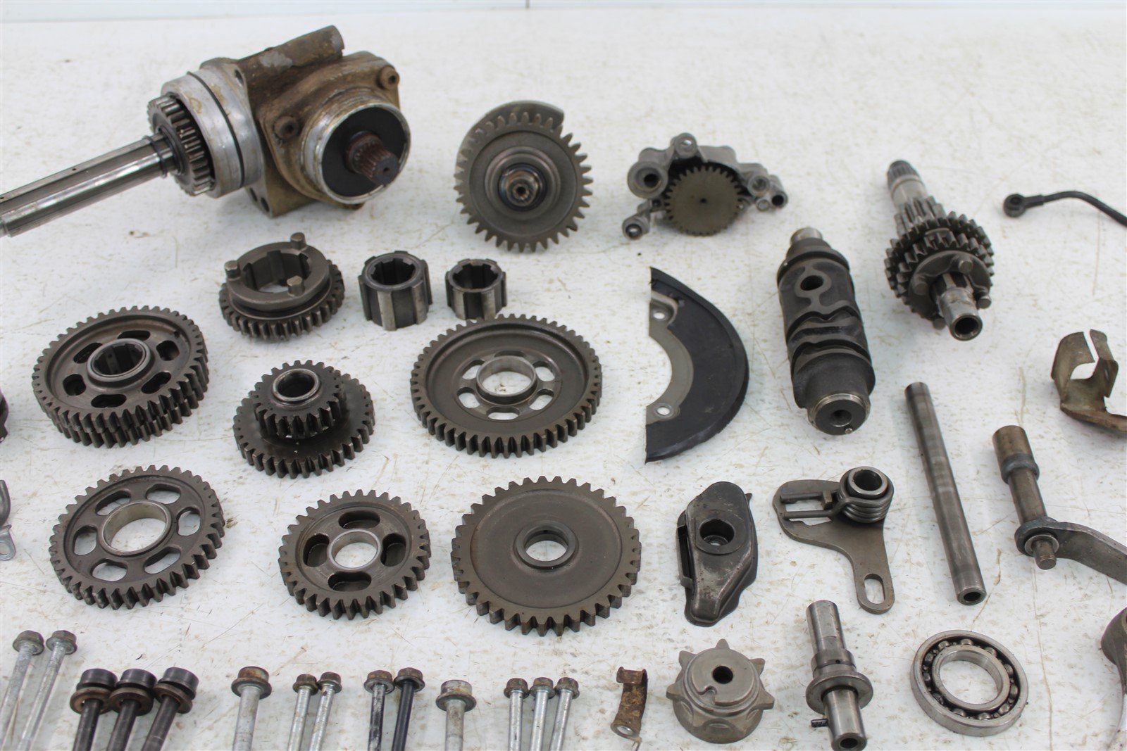 1985 Honda Fourtrax TRX250 Transmission Gears Shaft