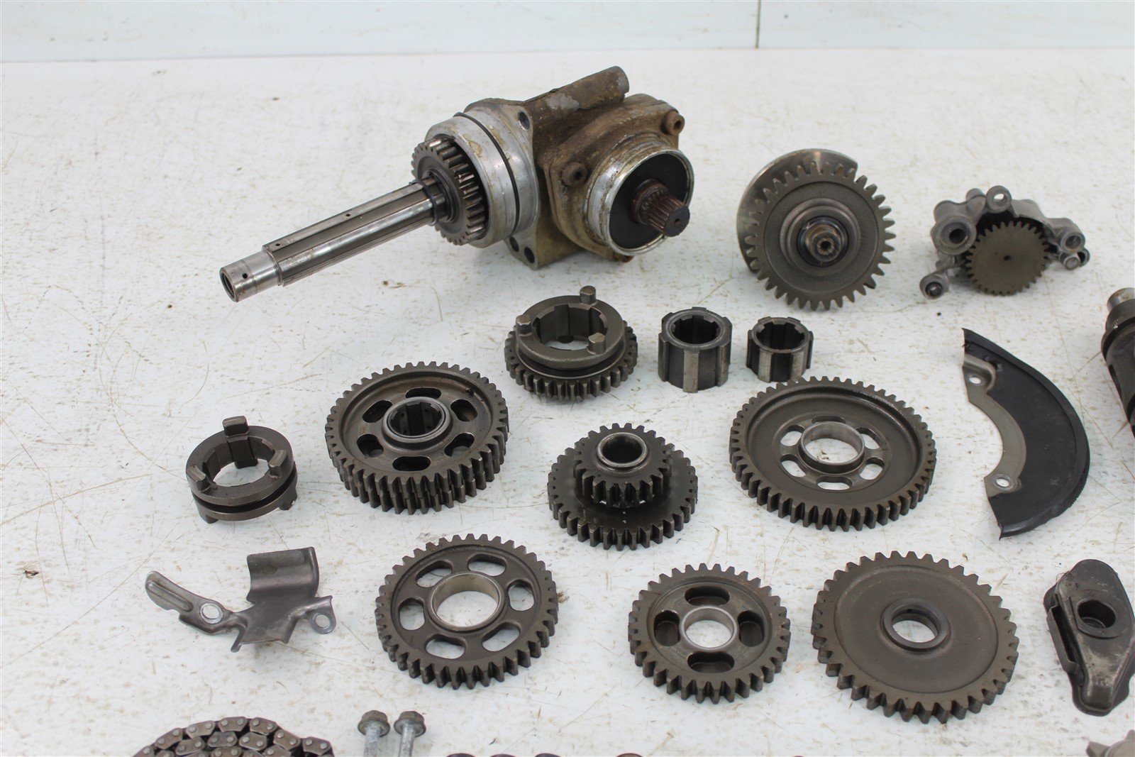 1985 Honda Fourtrax TRX250 Transmission Gears Shaft