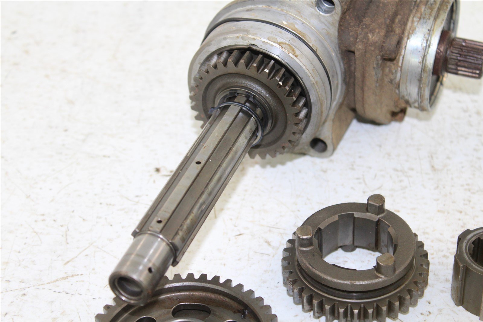 1985 Honda Fourtrax TRX250 Transmission Gears Shaft