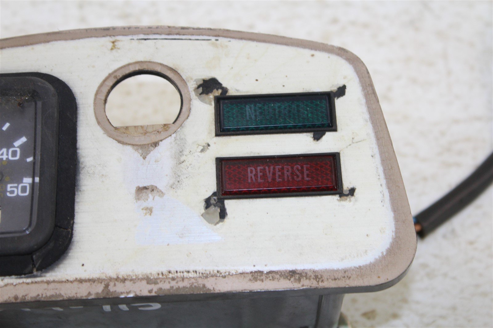 1986 Yamaha Moto-4 225 Speedometer Speedo Gauge Dash Indicator Lights