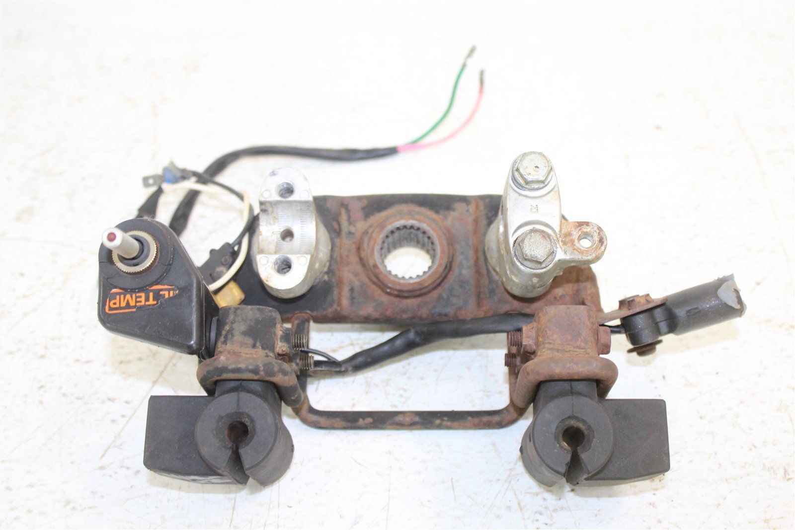 1985 Honda Fourtrax TRX 250 Handlebar Bar Mounts Headlight Mount