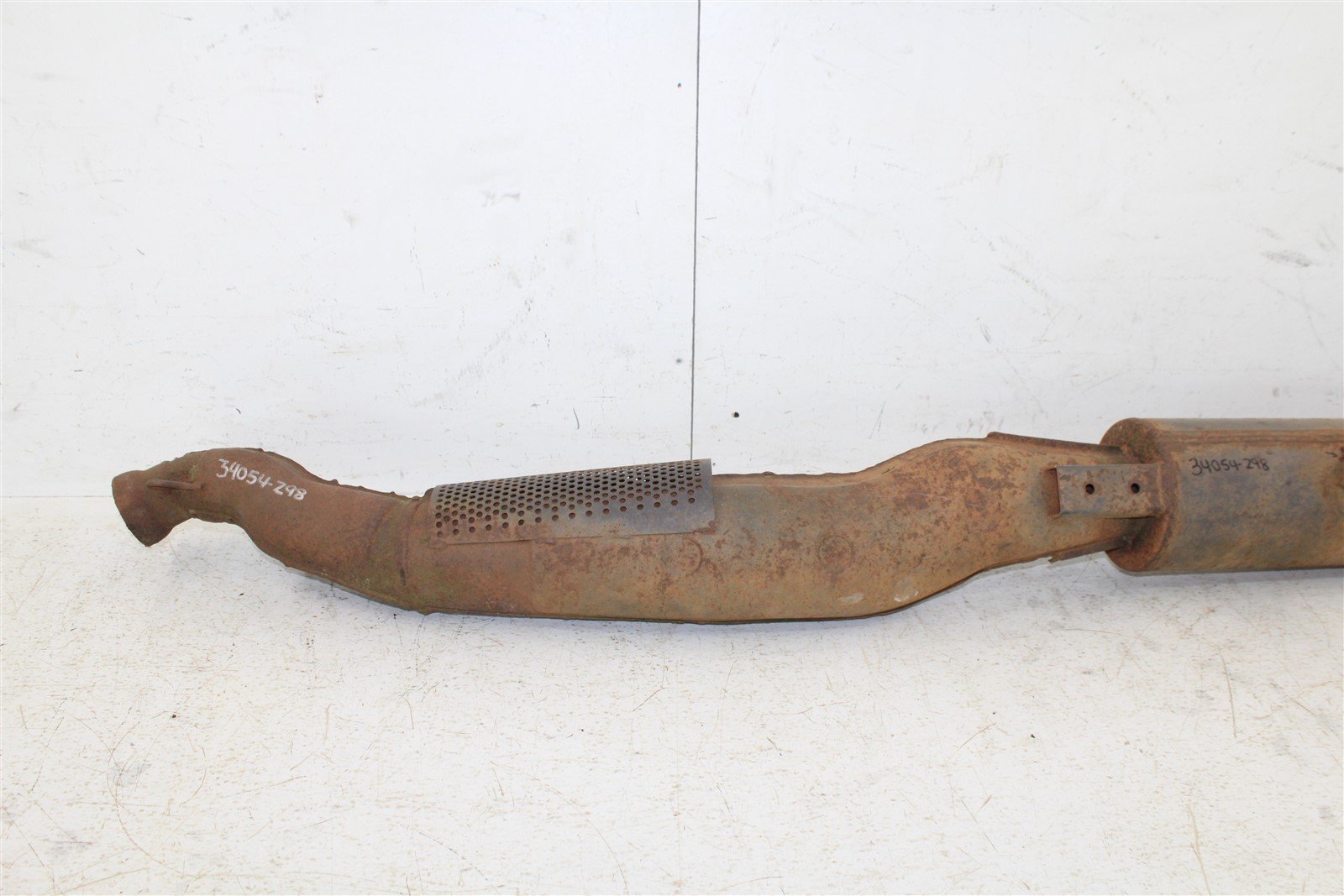 1996 Polaris Xpress 400 Exhaust Header Silencer Muffler