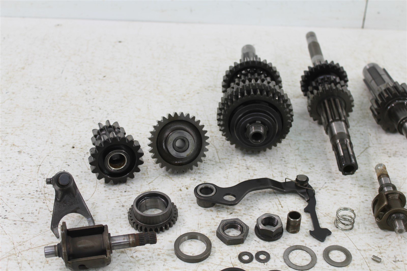 2002 Arctic Cat 300 2x4 Transmission Gears Shaft Shift Fork Drum