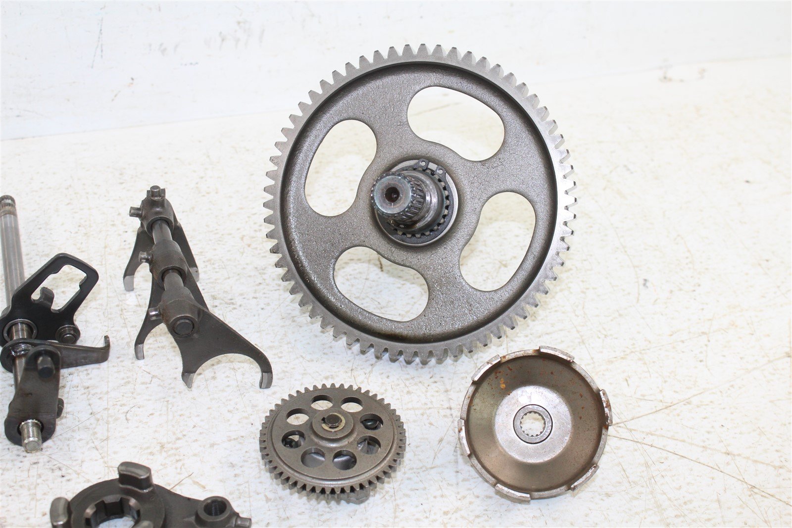 2002 Arctic Cat 300 2x4 Transmission Gears Shaft Shift Fork Drum