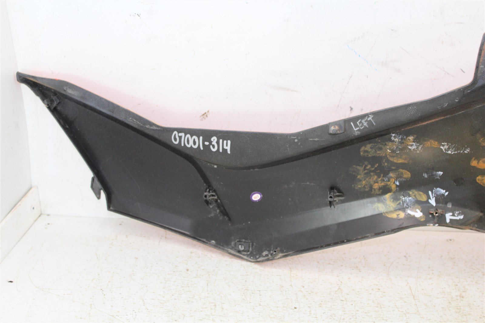 2021 CFMoto CForce 800 XC Left Side Panel Plastic Lava Orange *98 Miles*