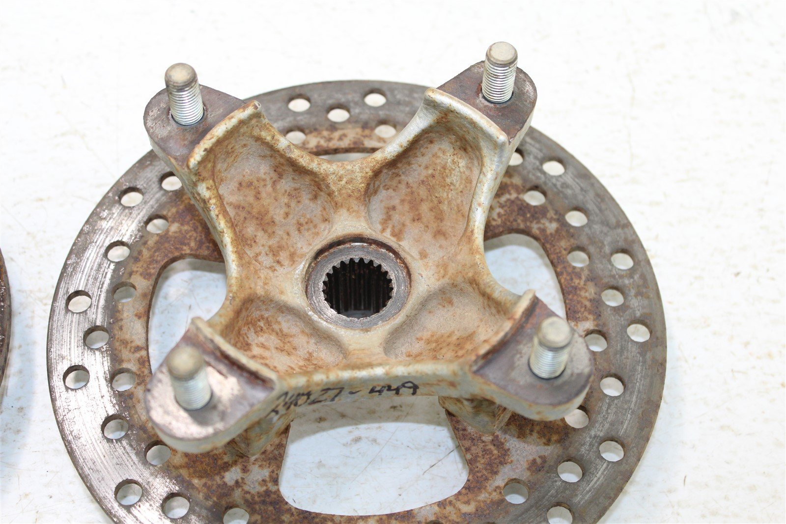 2003 Kawasaki Prairie 650 4x4 Front Hubs Brake Rotors
