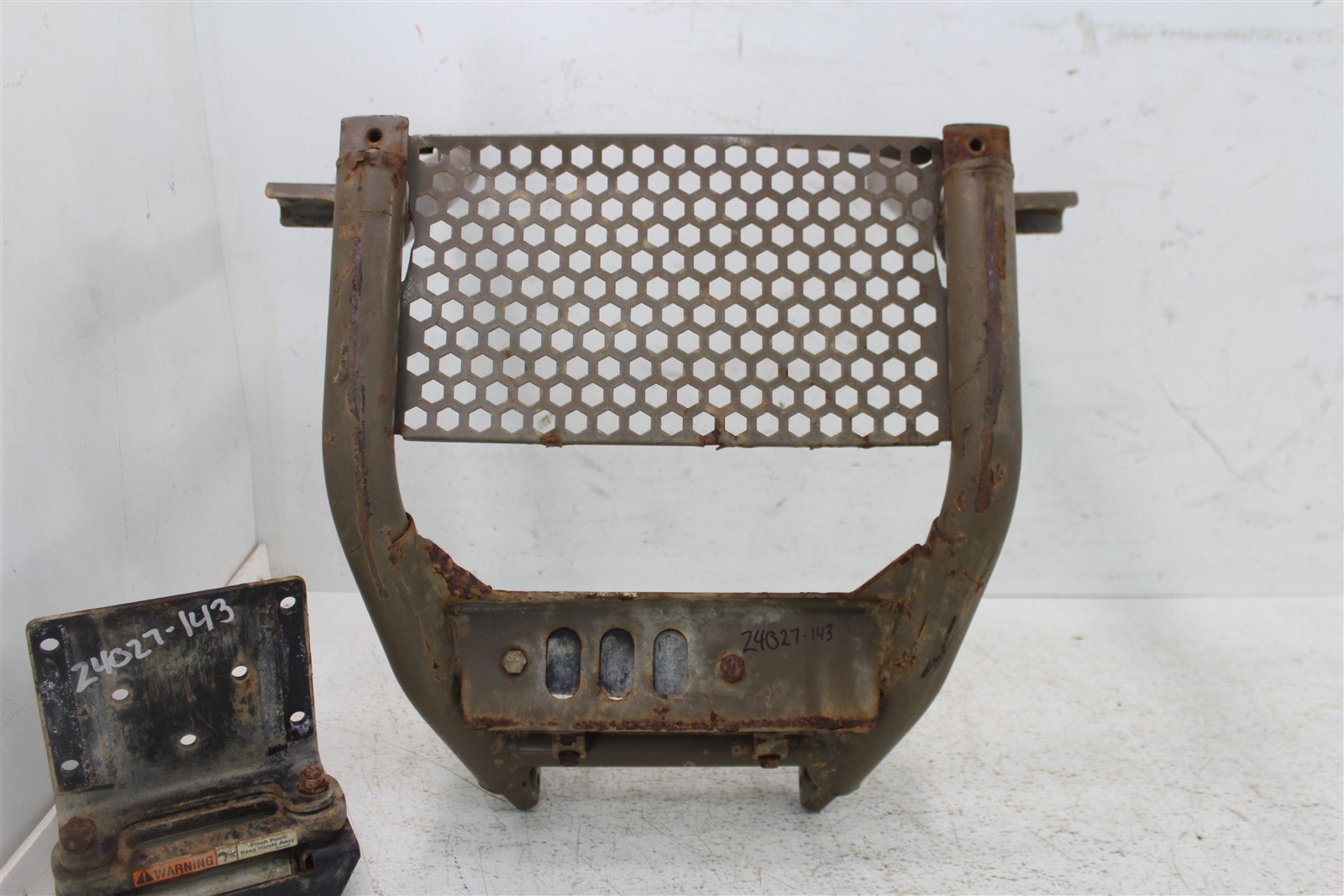 2003 Kawasaki Prairie 650 4x4 Lower Front Bumper Frame w/ Winch Mount