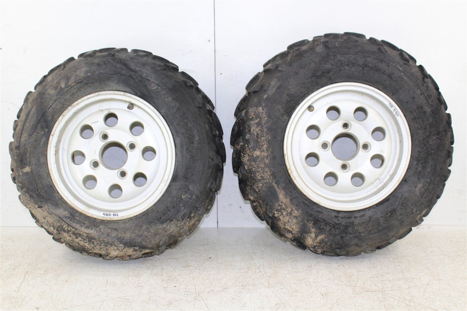 2003 Suzuki Vinson 500 Front Wheel Set Rims Tires