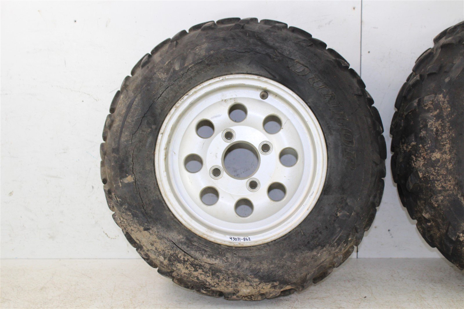 2003 Suzuki Vinson 500 Front Wheel Set Rims Tires