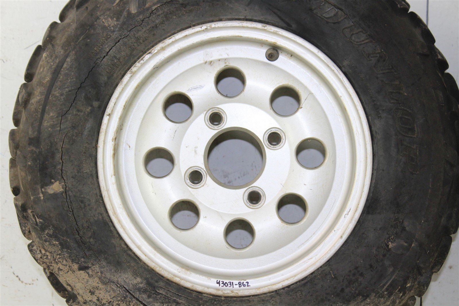 2003 Suzuki Vinson 500 Front Wheel Set Rims Tires