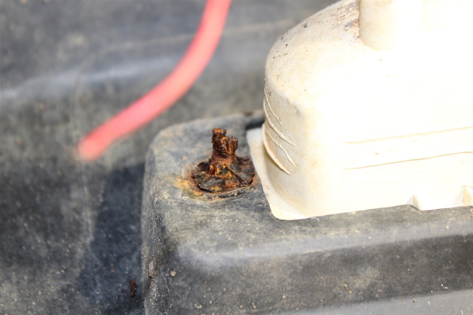 1991 Kawasaki Bayou 220 Rear Fender Plastics Tail Light