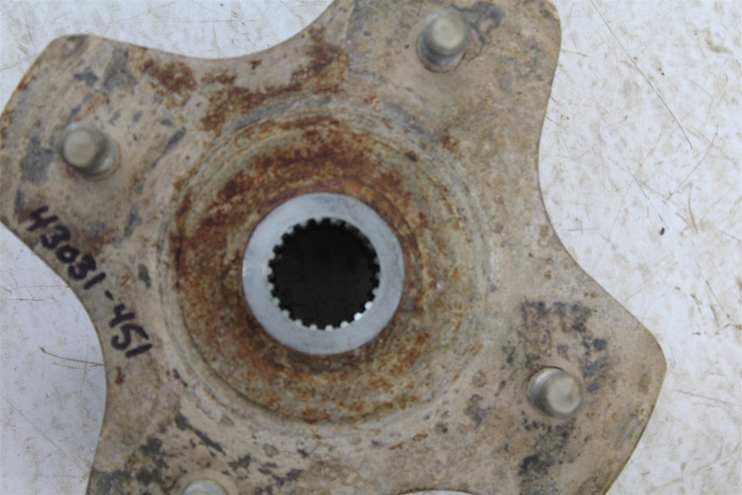 2003 Suzuki Vinson 500 Left Rear Hub Wheel Mount