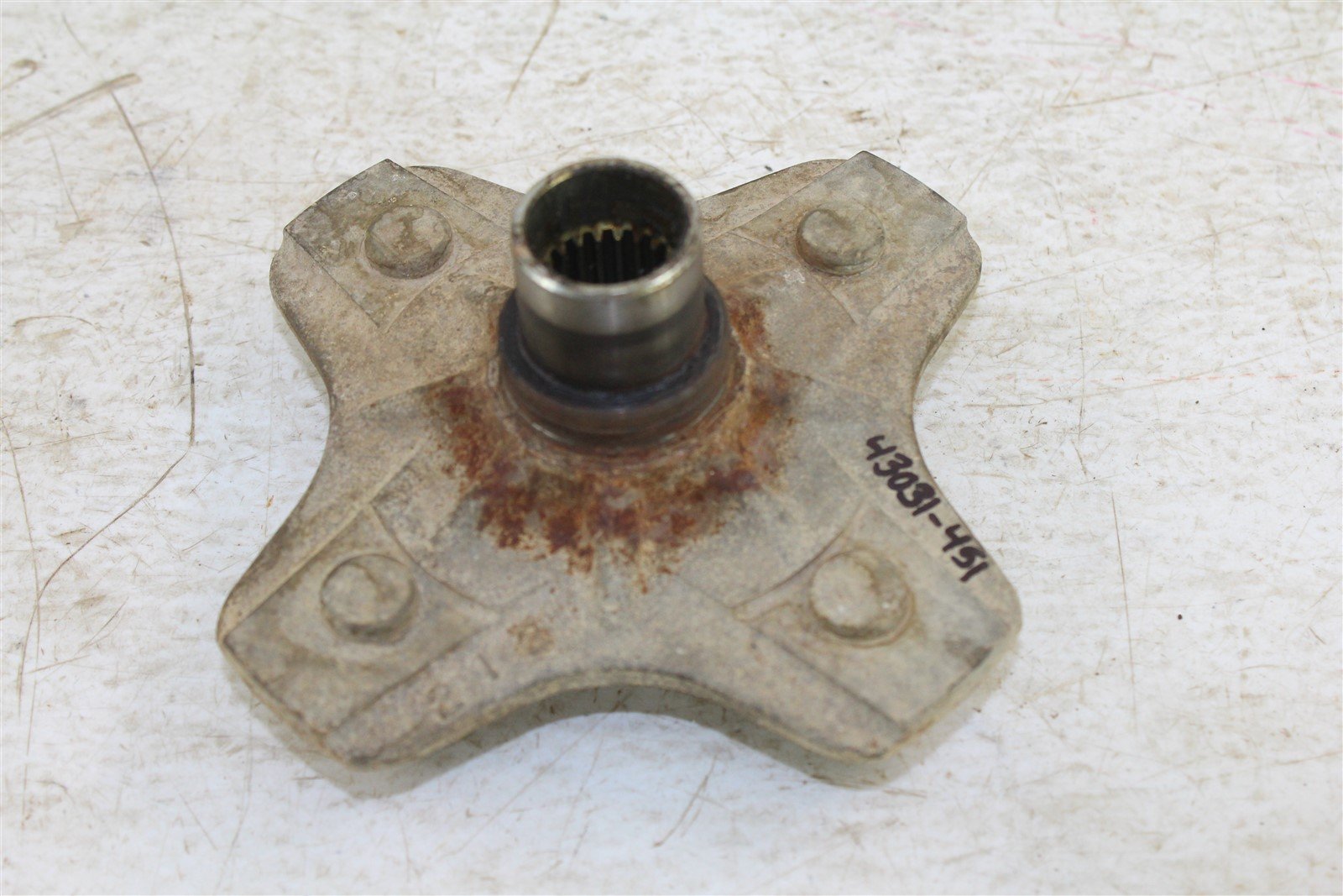 2003 Suzuki Vinson 500 Left Rear Hub Wheel Mount