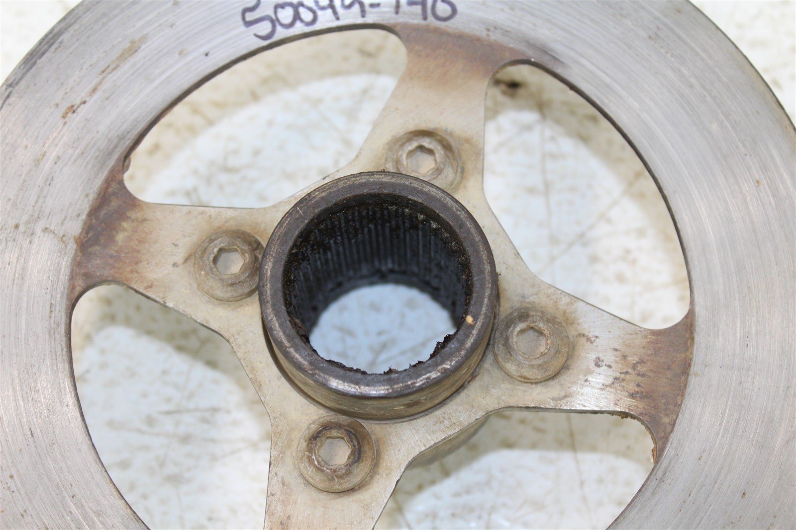 2005 Yamaha YFZ450 Rear Brake Rotor Hub Mount