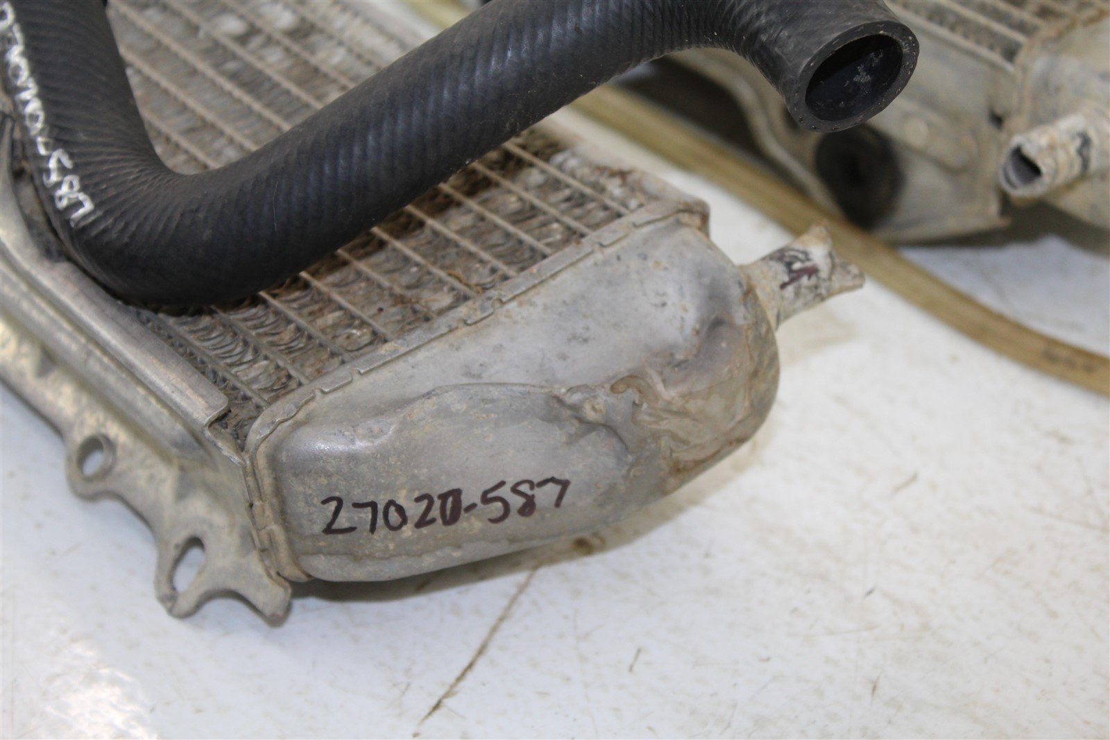 2001 Kawasaki KX 125 Radiators Left & Right w/ Hoses