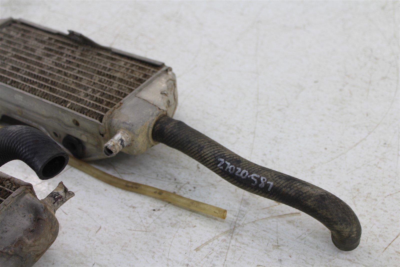 2001 Kawasaki KX 125 Radiators Left & Right w/ Hoses