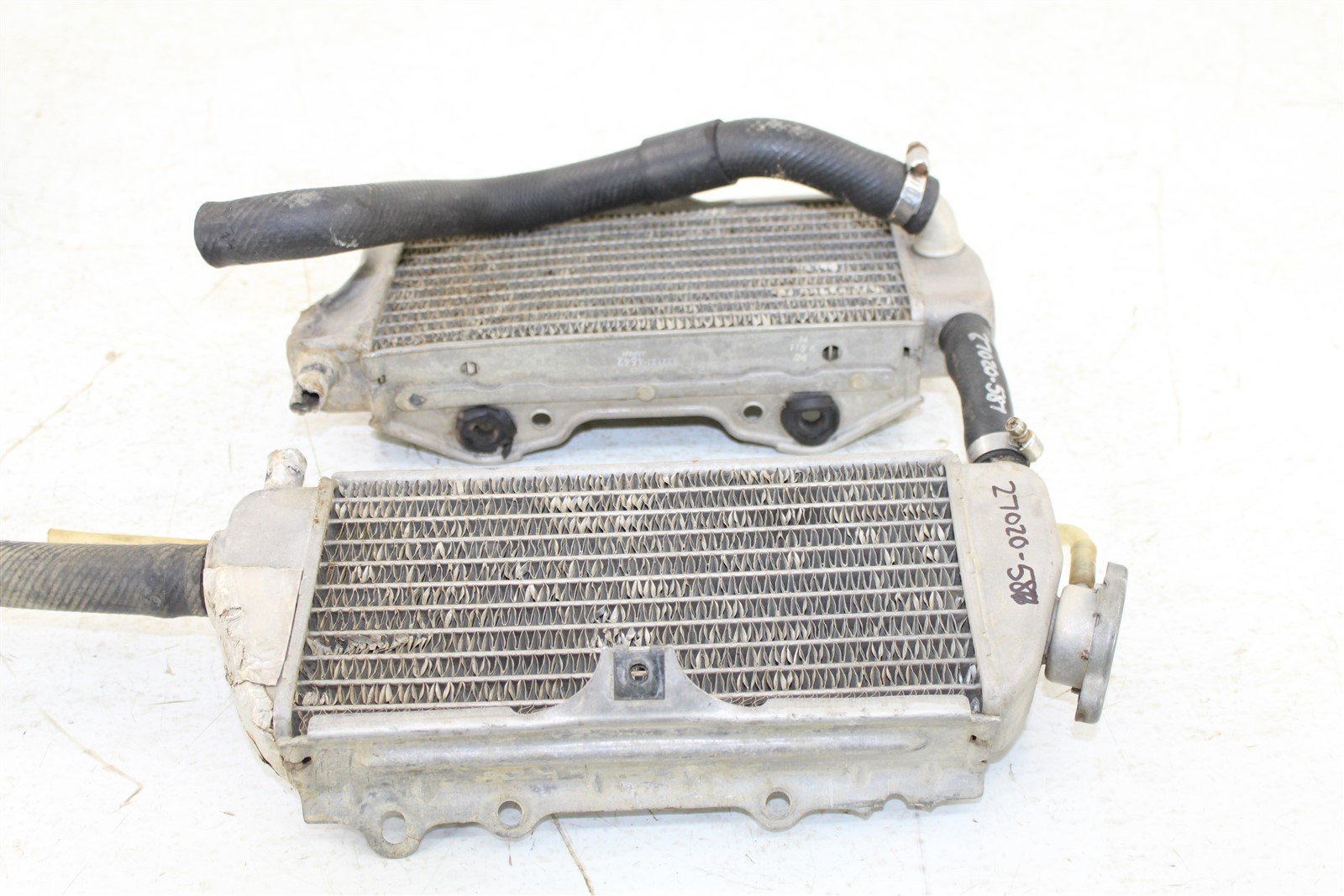 2001 Kawasaki KX 125 Radiators Left & Right w/ Hoses