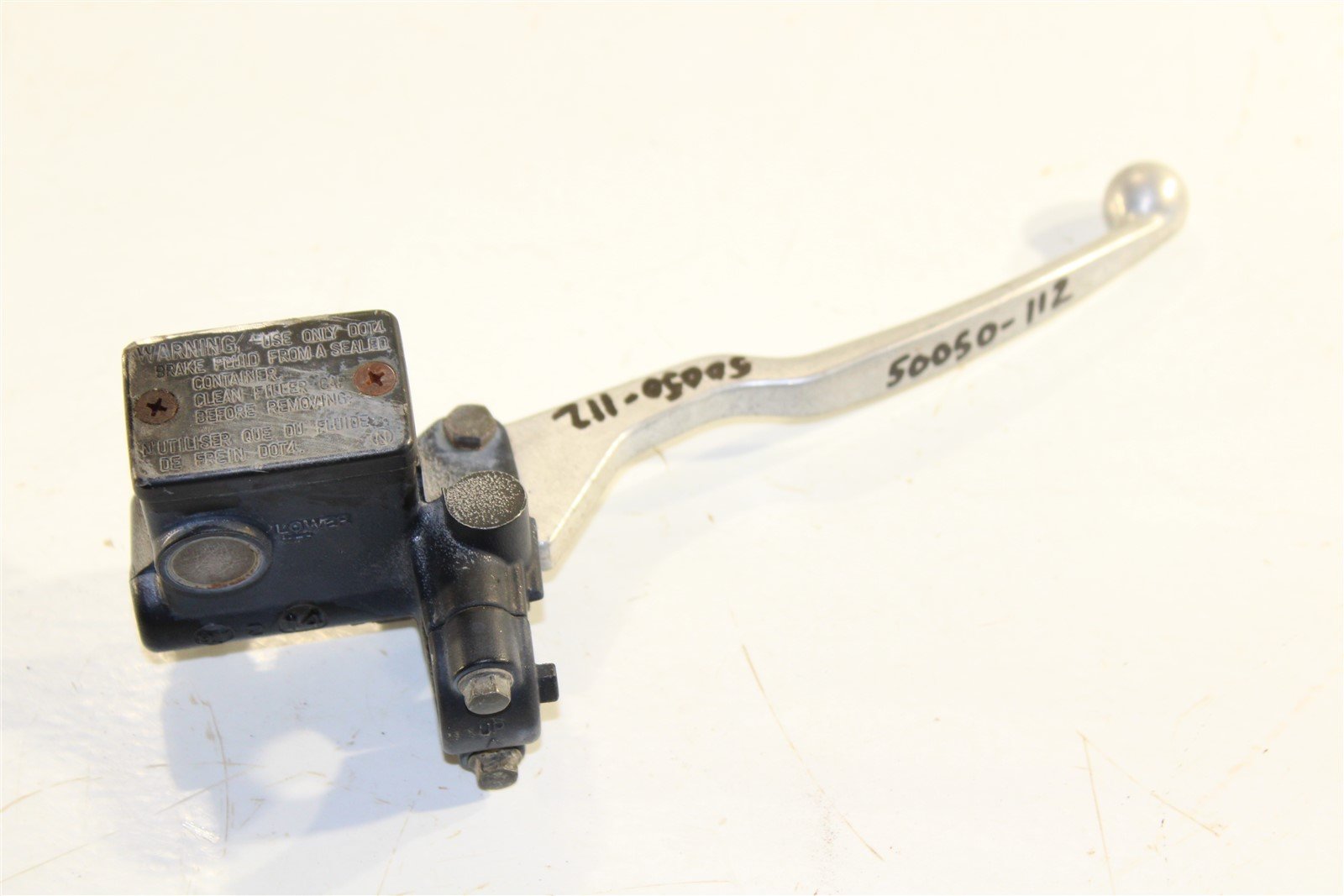 2002 Yamaha Kodiak 400 4x4 Front Brake Master Cylinder Lever