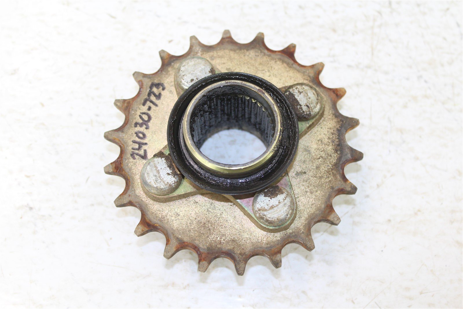 2003 Kawasaki KFX 80 Rear Sprocket Mount Hub 22T
