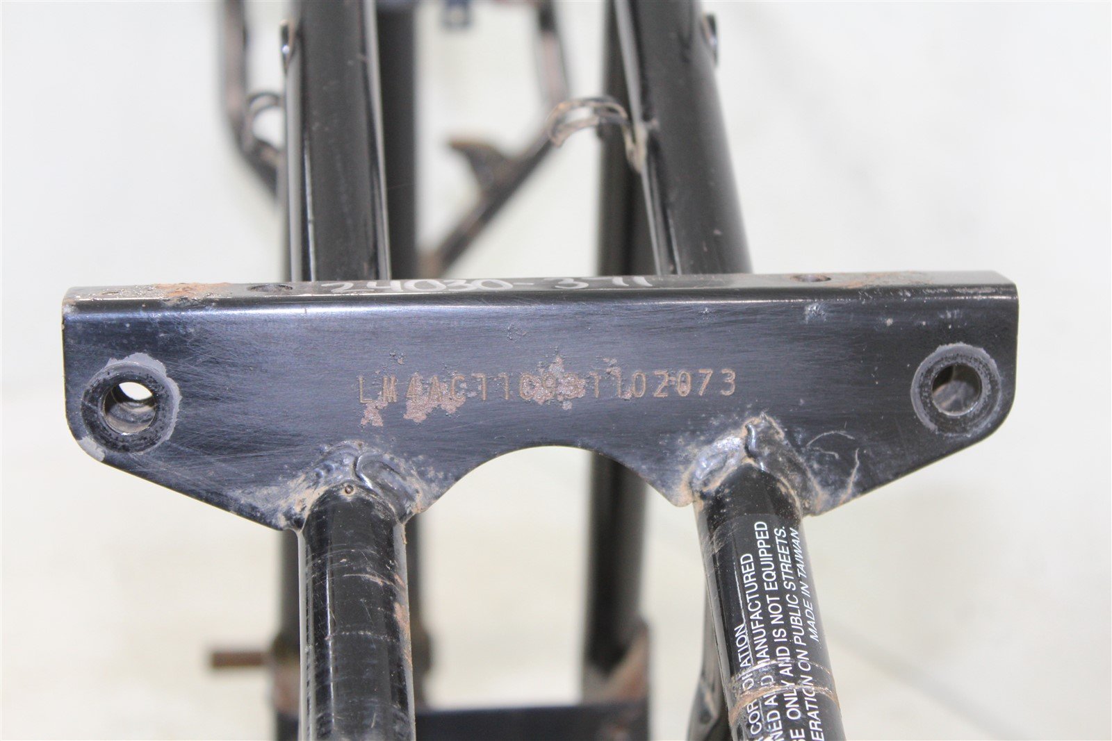 2003 Kawasaki KFX 80 Main Frame Chassis BOS Only