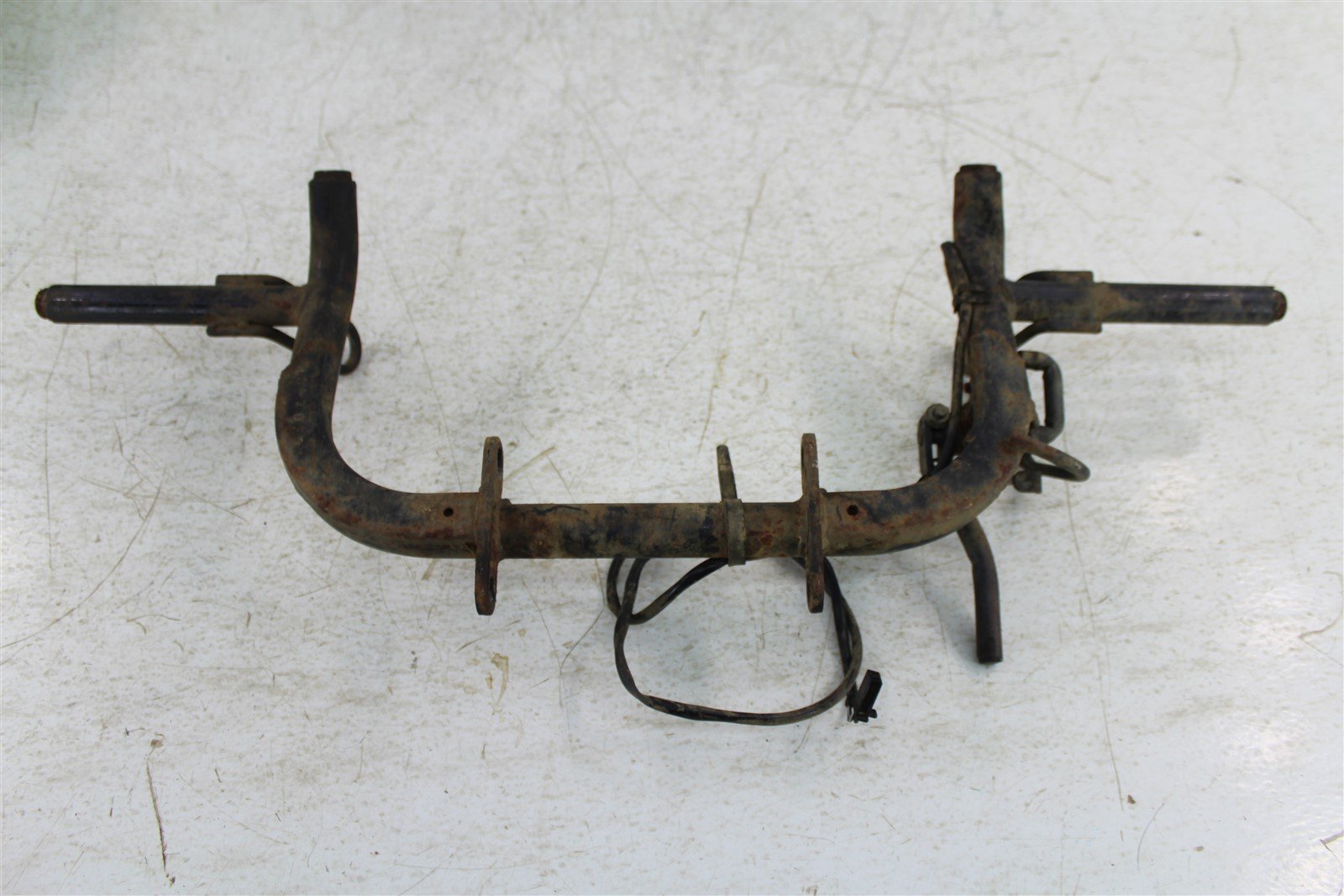 2003 Kawasaki KFX 80 Foot Pegs Rests w/ Rear Brake Sensor Switch