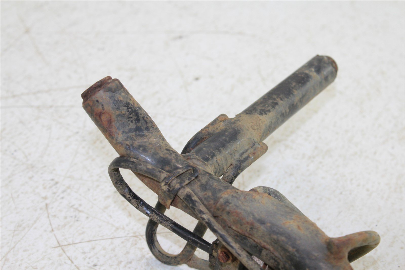 2003 Kawasaki KFX 80 Foot Pegs Rests w/ Rear Brake Sensor Switch