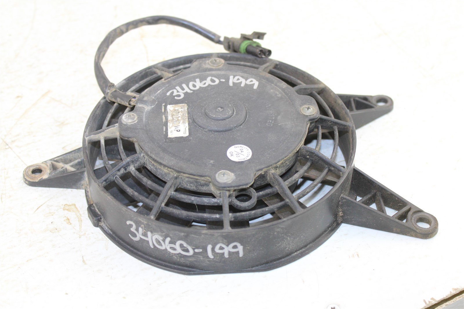 2004 Polaris Predator 500 Radiator Cooling Fan