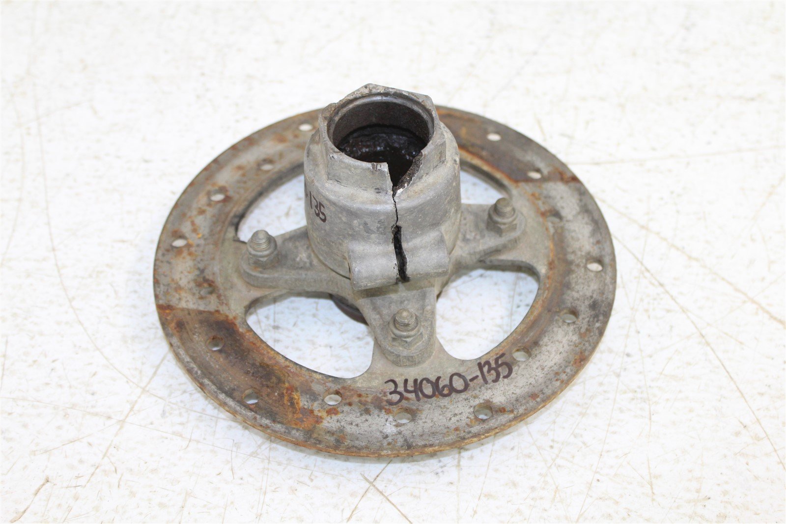 2004 Polaris Predator 500 Rear Brake Rotor Disc w/ Mount Hub