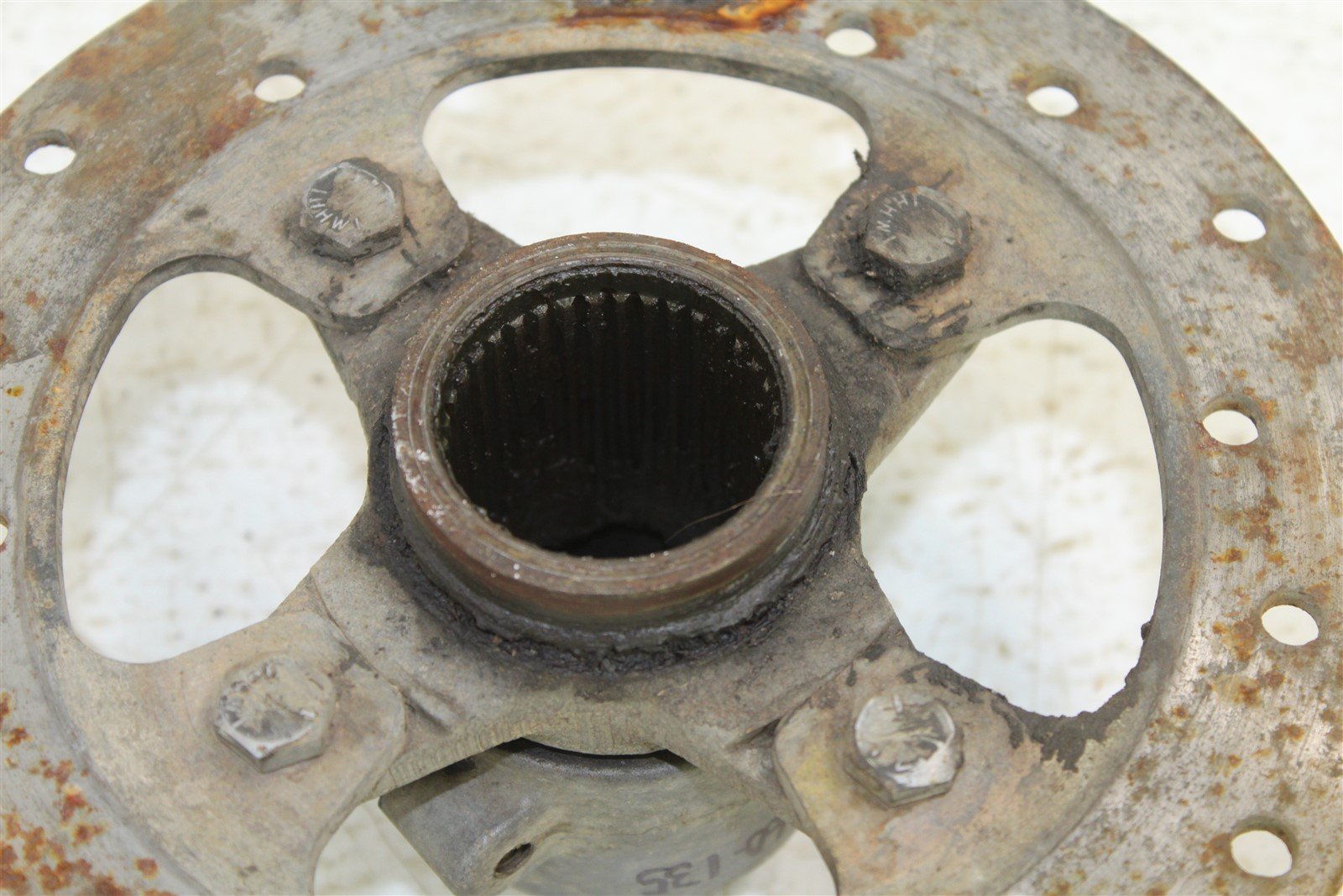 2004 Polaris Predator 500 Rear Brake Rotor Disc w/ Mount Hub