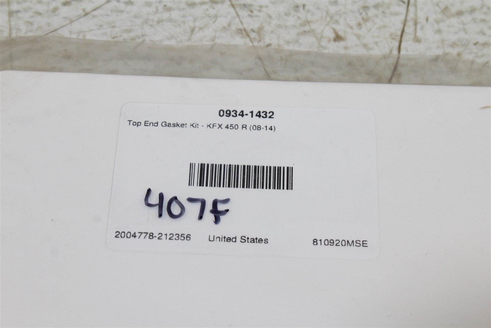 2008-2014 Kawasaki KFX 450R Moose Racing Top End Gaskets