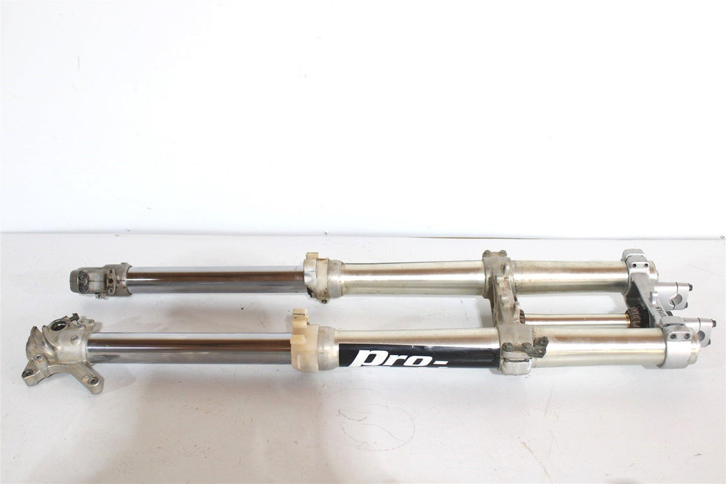 2002 Yamaha YZ426F Fork Tubes Front Suspension Triple Clamps