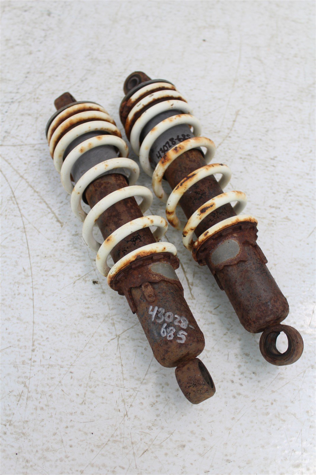 1988 Suzuki Quad Sport LT230 Front Shocks Spring Absorber Left Right