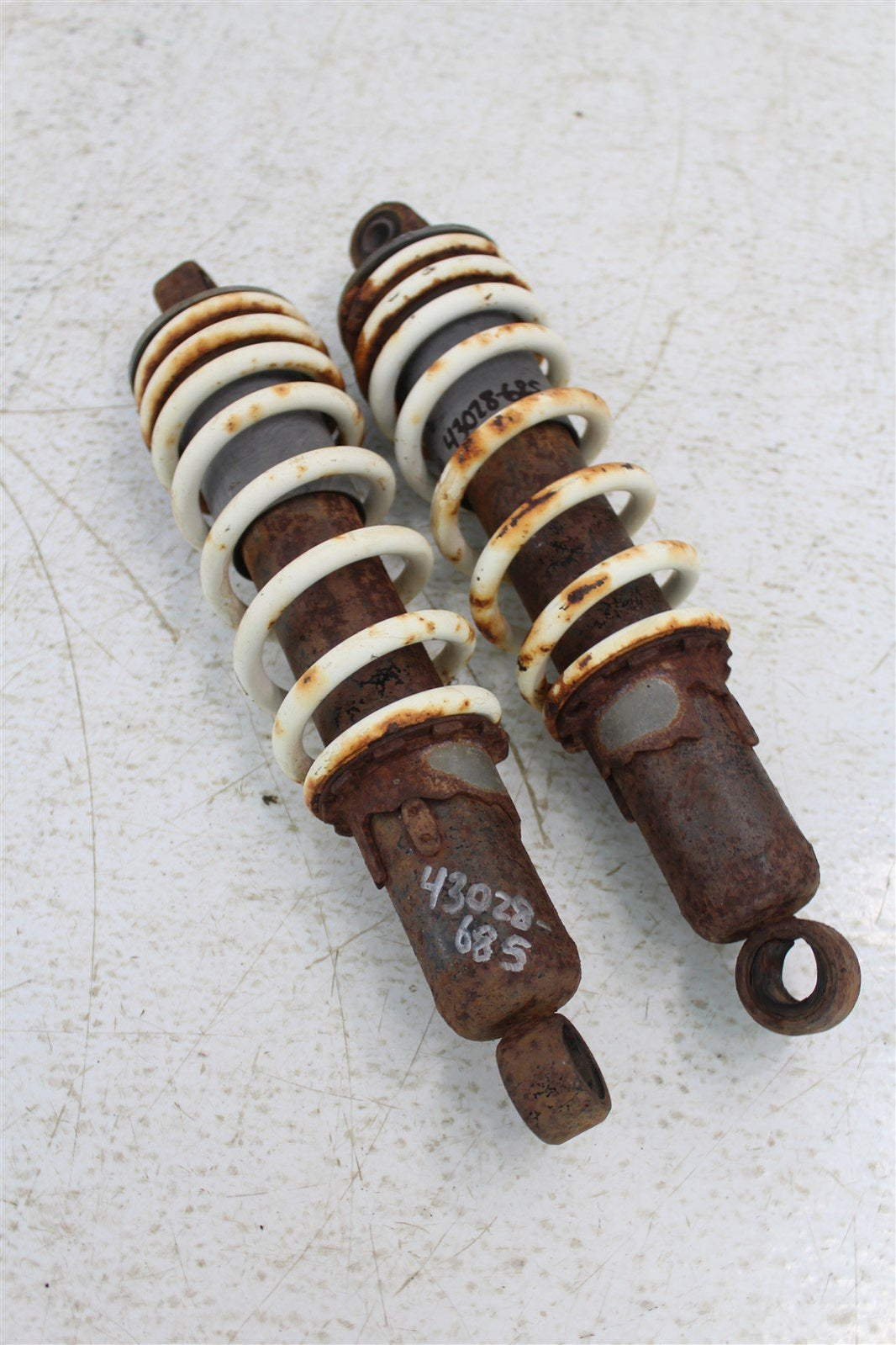 1988 Suzuki Quad Sport LT230 Front Shocks Spring Absorber Left Right