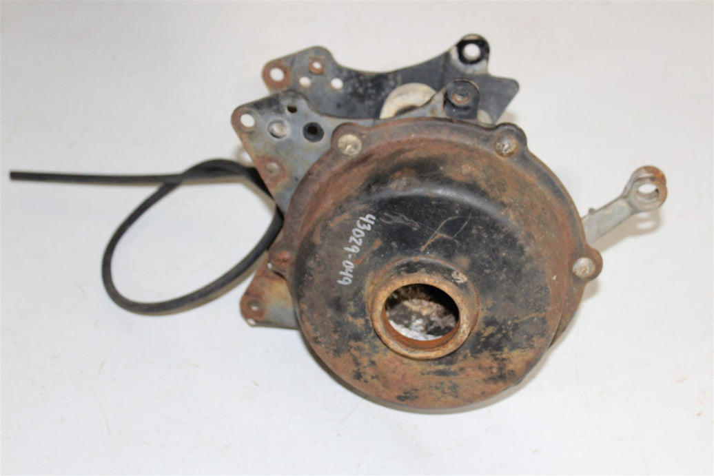 1989 Suzuki LT80 Rear Axle Carrier Housing Bearing Brake Drum Cover